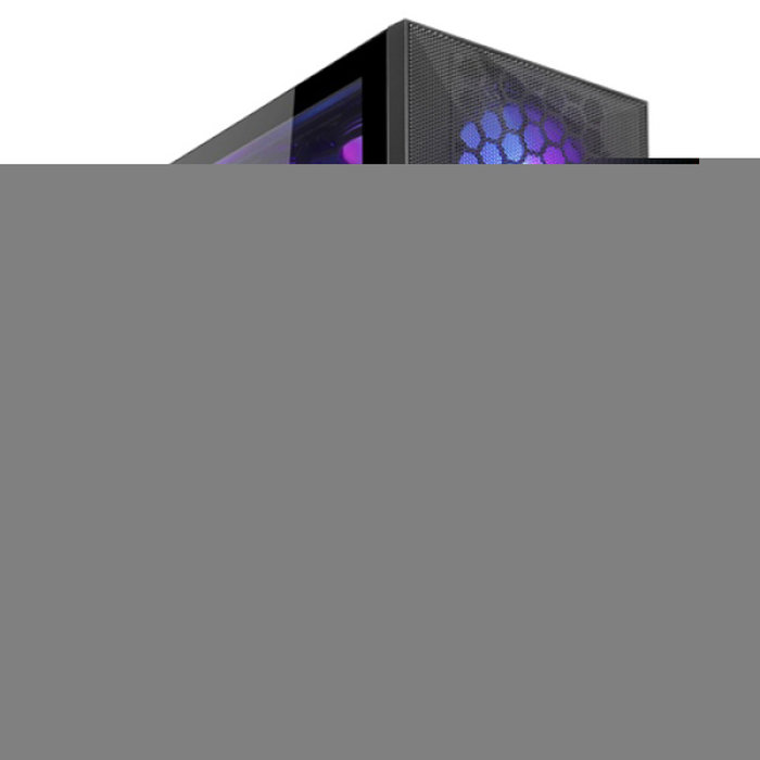 다크플래쉬 DLX21 RGB MESH 강화유리 블랙 미들케이스 PC케이스