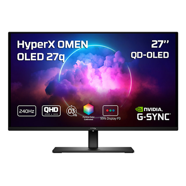 HP Hyper X OMEN OLED 27q QHD 240Hz Gaming