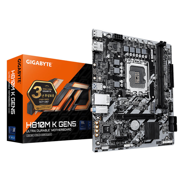GIGABYTE 기가바이트 GIGABYTE B850M FORCE V2 제이씨현 매안보드