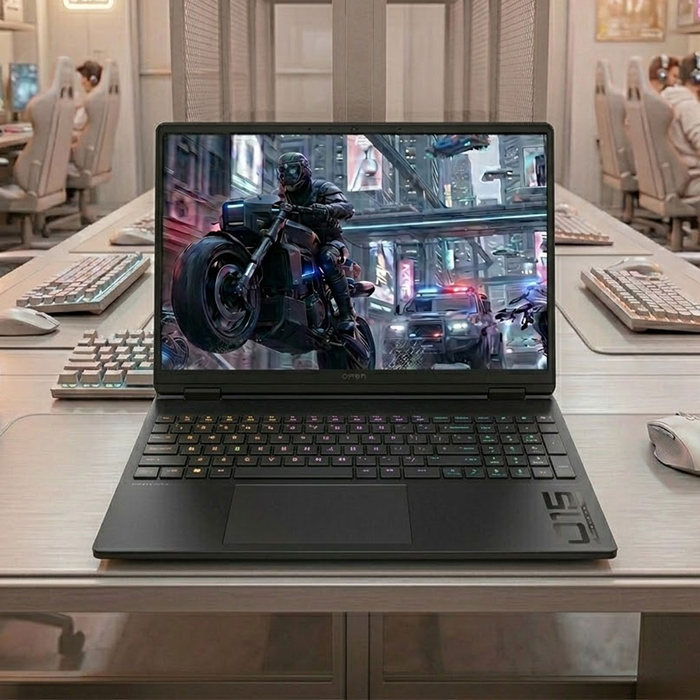 HP 라이젠5 240 RTX5060 하이퍼X 오멘 15-gb0044AX DDR5 24GB NVMe 2TB OS미포함 게이밍노트북