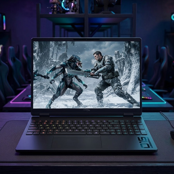 HP 라이젠5 240 RTX5050 하이퍼X 오멘 15-gb0052AX DDR5 24GB NVMe 2TB OS미포함 게이밍노트북