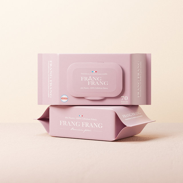 프랑프랑 에코 프리미어 두꺼운 아기 물티슈 (70gsm 무향) 70매x10팩