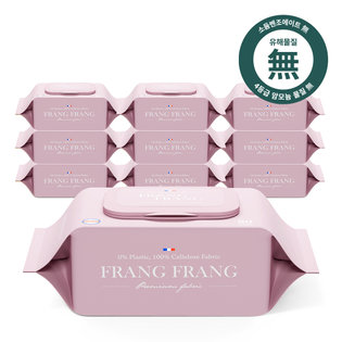 프랑프랑 에코 프리미어 두꺼운 아기 물티슈 (70gsm 무향) 70매x10팩