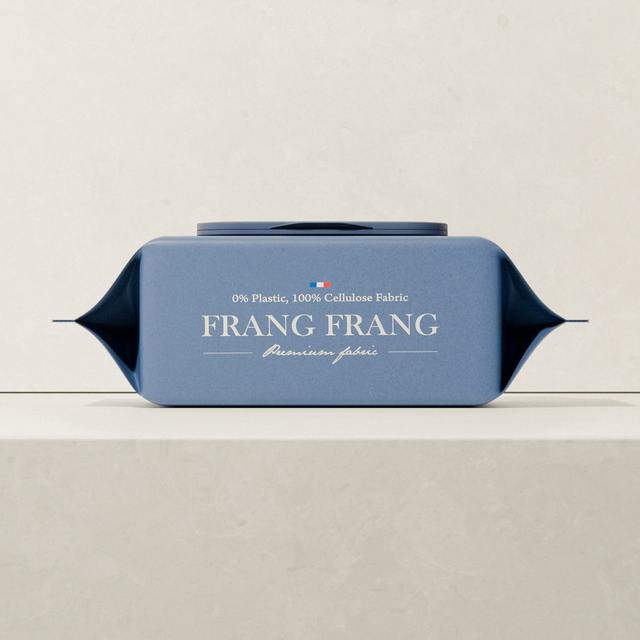 프랑프랑 에코 시그니처 두꺼운 아기 물티슈 (75gsm 무향) 70매x10팩