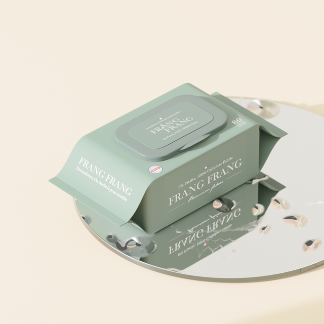 프랑프랑 에코 써밋 두꺼운 아기 물티슈 (60gsm 무향) 80매x10팩