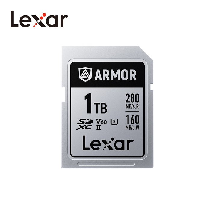 렉사 아머 실버프로 SD 메모리카드Lexar ARMOR SILVER PRO SDXC™ UHS-II Card 1TB