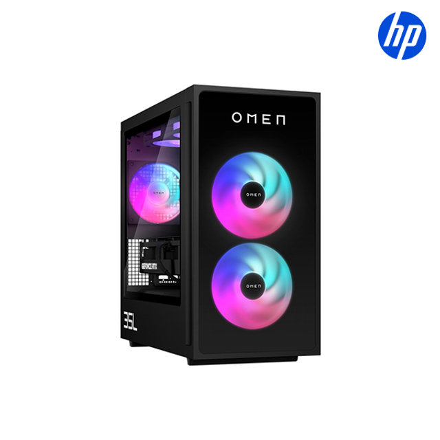  최종439만/HP OMEN 35L R7 9800X3D/RTX5070Ti/64GB/1TB/DOS/3년워런티 게이밍 영상편집용 PC 컴퓨터 오멘 컴퓨터