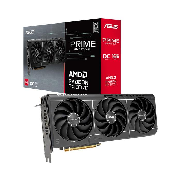 네이버페이3+2만 ASUS PRIME 라데온 RX 9070 EVO OC D6 16GB 인텍앤컴퍼니 공인인증점