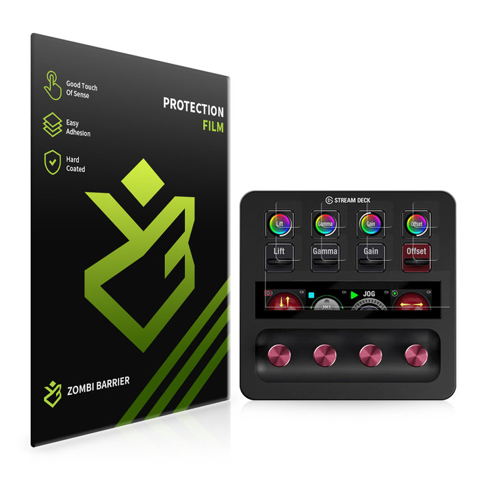 좀비베리어 엘가토 Stream Deck + 스트림덱 플러스 올레포빅 고광택 액정보호필름