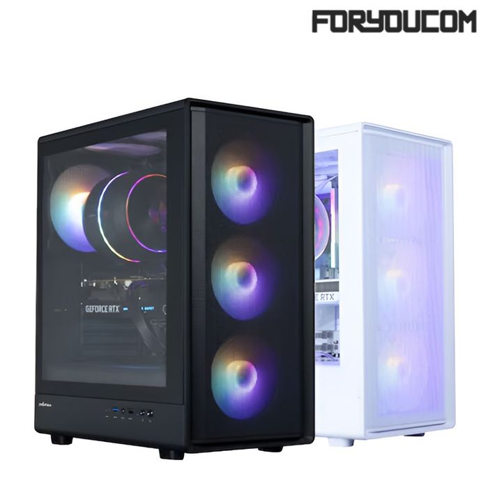 FORYOUCOM 라이젠5 9500F RTX5060Ti 8GB RAM 16GB SSD 512GB 조립PC 게이밍 컴퓨터 데스크탑 본체 전문가 조립 3660