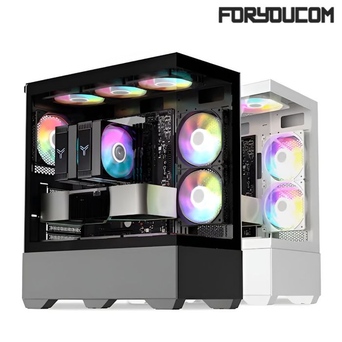 FORYOUCOM 라이젠5 9500F RX9060XT 16GB RAM 16GB SSD 1TB 조립PC 게이밍 컴퓨터 데스크탑 본체 전문가 조립 1015