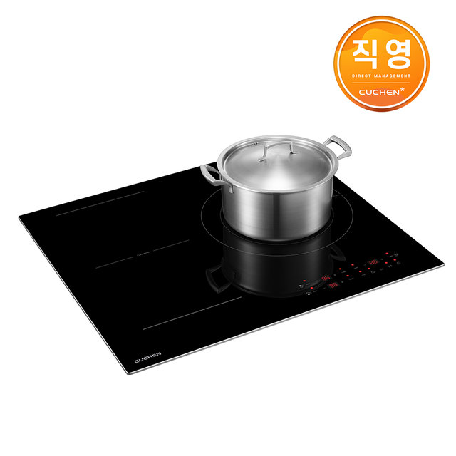 쿠첸 FLEX 3구 인덕션 빌트인 CIR-PB330TOB2