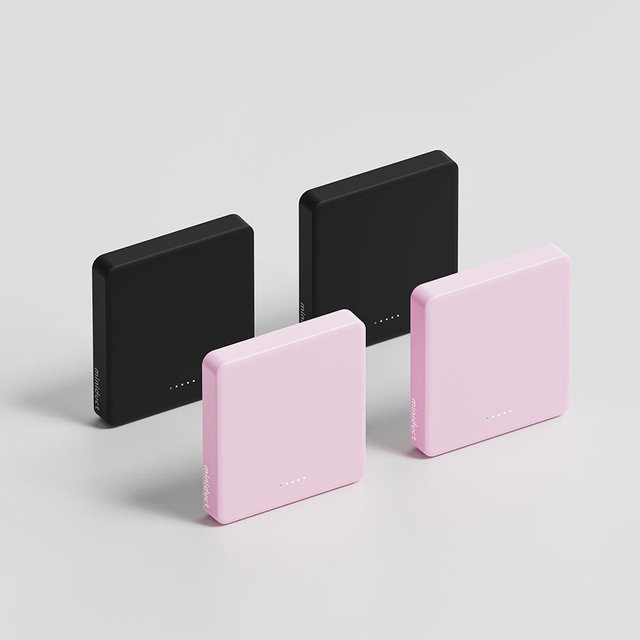 마이맥 맥세이프 보조배터리 4000mAh 블러쉬 핑크
