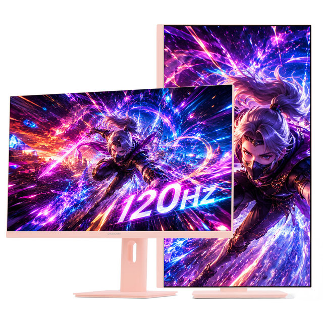 크로스오버 27QP124CM IPS QHD USB-C 핑크에디션 68cm 120Hz 피벗 게이밍 모니터