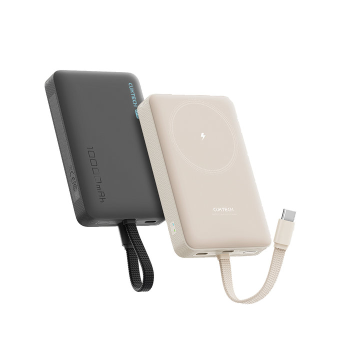 Power7 Technology (Dong Guan) Co. Ltd. 쿡테크 맥세이프 보조배터리 10000mAh 22.5W 고속 2in1 일체형