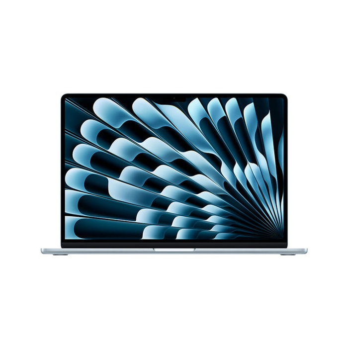 애플코리아 유한회사 Apple CTO 맥북에어 15 M5, 10코어 CPU, 10코어 GPU, 32GB RAM, 1TB SSD, 35W 어댑터 - 스카이 블루 Z1LZ0001Z
