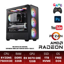 AMD 7500X3D / DDR5 32GB / RX 9070 GRE / SSD 1TB 가성비 게이밍 추천 PC