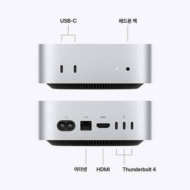 2026 애플 맥 미니 (M6) 24GB / 512GB [MHQM4KH/A]