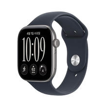 Apple 애플워치12 46mm GPS(스페이스그레이,네이비스포츠ML) - [MJEJ4KH/A]