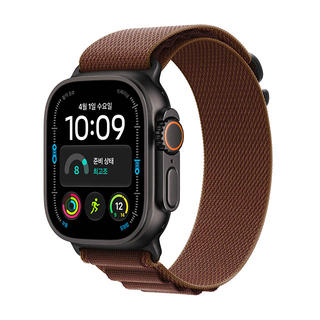 Apple 애플워치 울트라4 49mm GPS+Cellular(블랙티타늄,버건디알파인M) - [MJC14KH/A]
