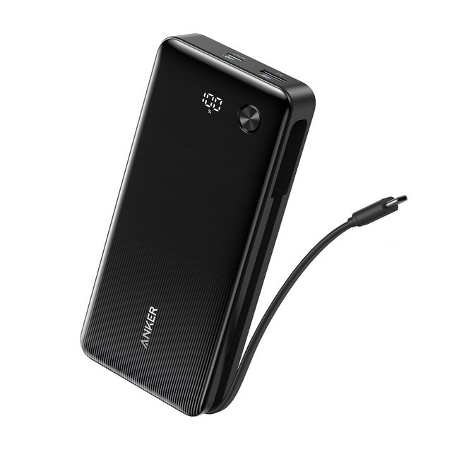 [한정특가] 앤커 파워뱅크 20000mAh 87W C타입 케이블 일체형 A1118