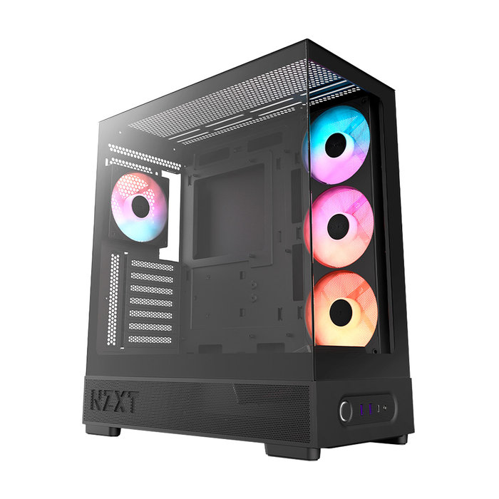 NZXT S5 RGB DELUXE 블랙 미들타워 RGB케이스 S5디럭스