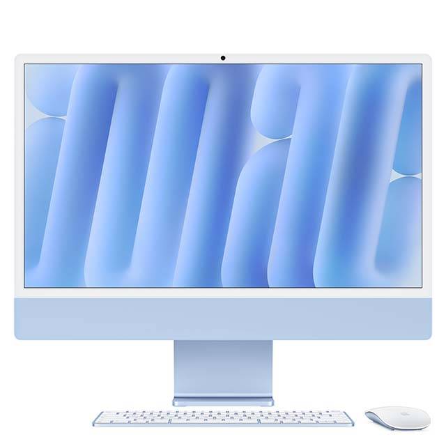 Apple [예약판매]아이맥 24,M6,24GB, 512GB,12코어 GPU-블루