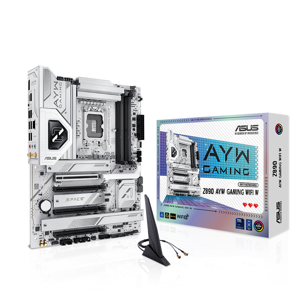 ASUS 포토리뷰2+3만 ASUS Z890 AYW GAMING WIFI W 인텍앤컴퍼니 공인인증점