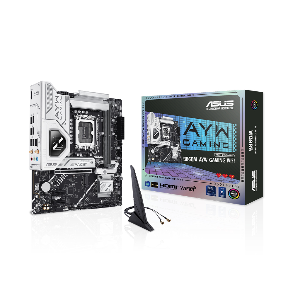 포토리뷰1+2+2만 ASUS B860M AYW GAMING WIFI 메인보드 인텍앤컴퍼니 공인인증점
