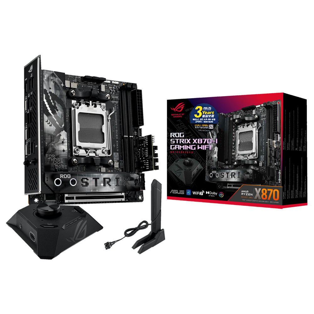 ASUS ASRock 한정수량특가 ASUS ROG STRIX X870-I GAMING WIFI 인텍앤컴퍼니 공인인증점