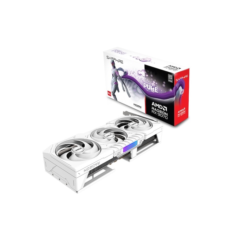 사파이어 후기작성 이벤트 이엠텍 공식 SAPPHIRE 라데온 RX 9070 PURE OC D6 16GB