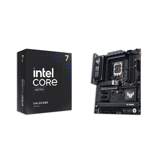 인텔 인텔 CPU 코어 울트라7 시리즈2 265K 애로우레이크 + ASUS TUF GAMING Z890-PLUS WIFI 보드 패키지