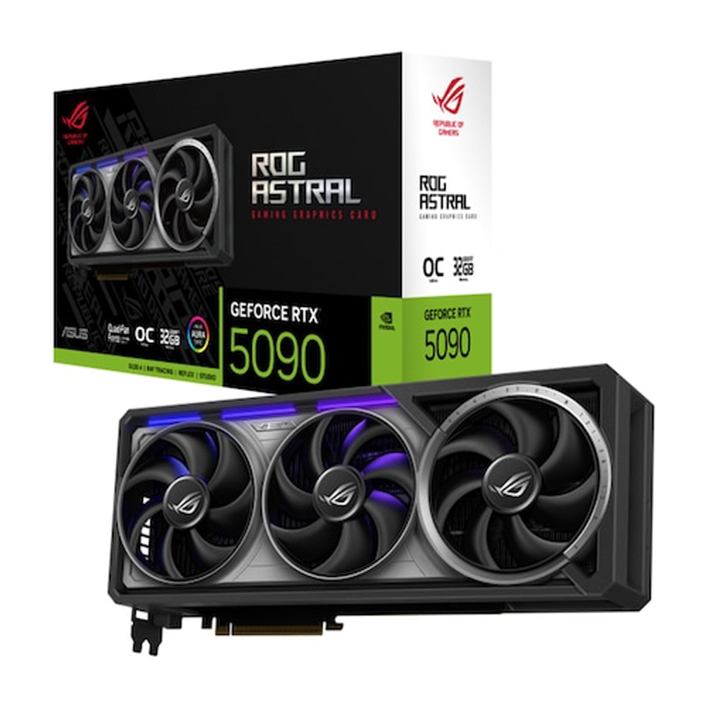 ASUS 게임코드증정/포토리뷰2만 ASUS ROG Astral 지포스 RTX 5090 OC D7 32GB 인텍앤컴퍼니 공인인증점