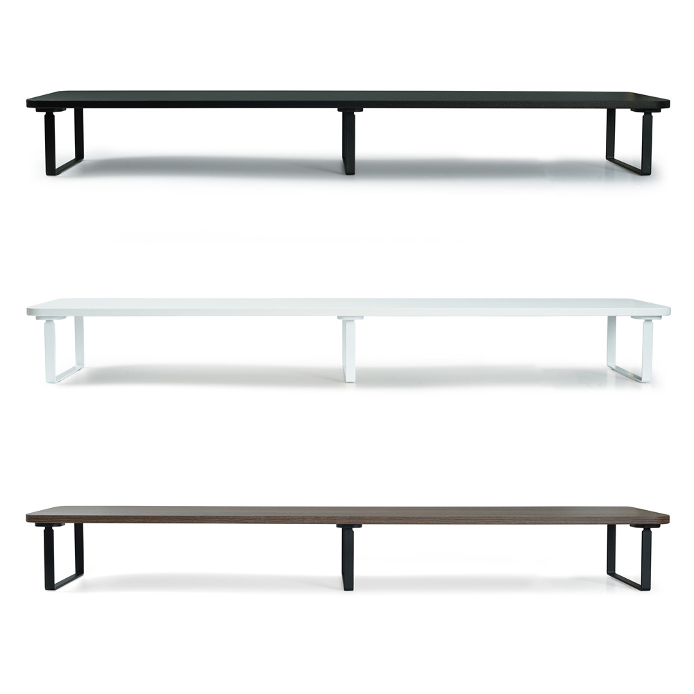 크로스오버 STB-111-03 거치대 스탠드 모니터선반 듀얼 컴퓨터받침대