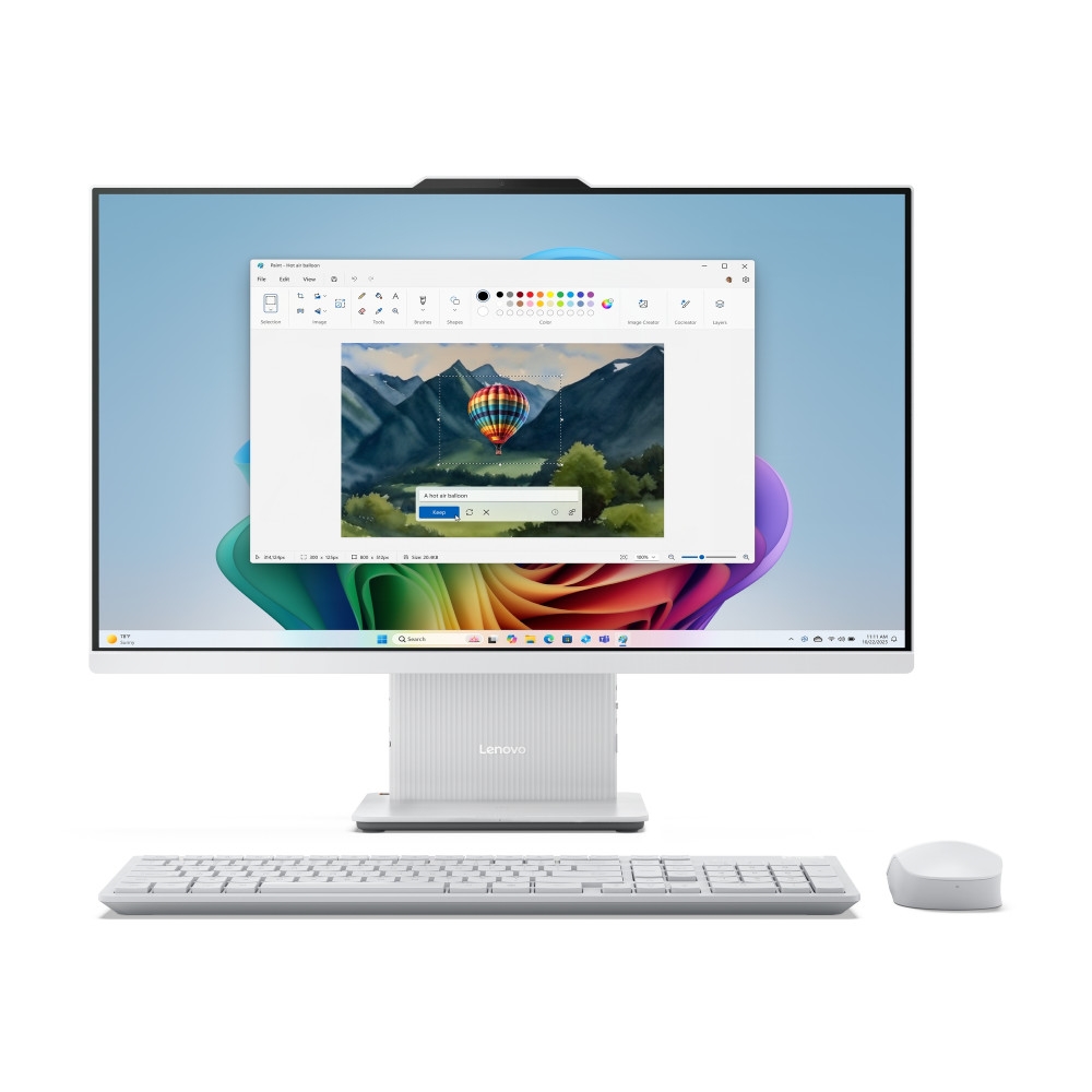 레노버 AIO 27AKP10 라이젠5 220 16GB 512GB 올인원PC 데스크탑 컴퓨터 OS미포함 F0JE000RKR