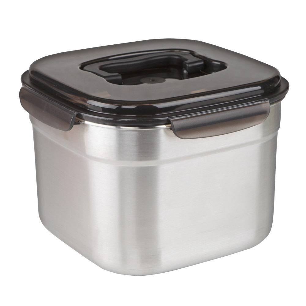 인콕 스텐 밀폐용기 반찬통 스텐콕 정사각 핸디 2호 5,800ml