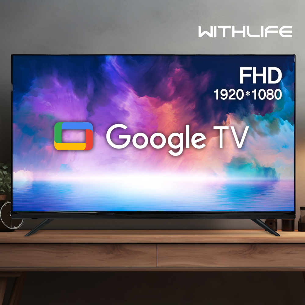 위드라이프 구글 101cm 40인치 FHD 스마트TV 안드로이드티비