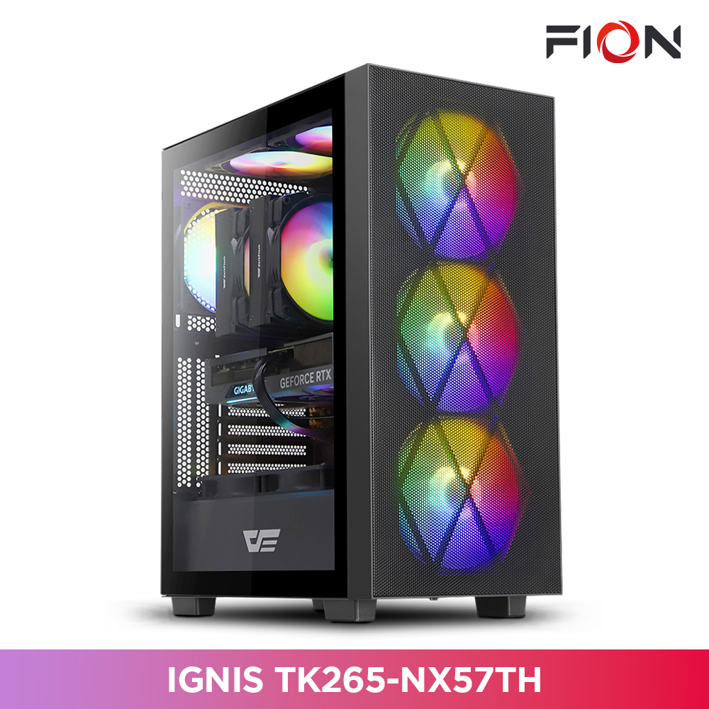 아인스시스템 파이온 인텔 울트라7 265K RTX5070Ti 32G SSD 2T 조립PC 게이밍 데스크탑 영상편집 컴퓨터 본체