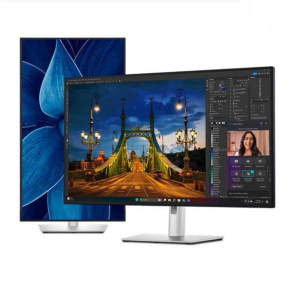 DELL 델 울트라샤프 U3225QE 32인치 모니터 4K UHD IPS 120Hz HDR 고주사율 썬더볼트 USB-C 맥북연결 가능 3년품질보증