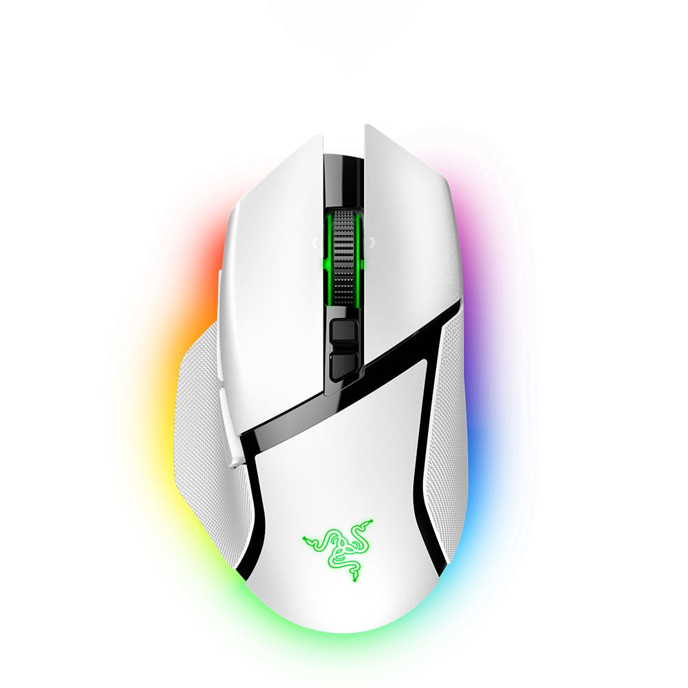 레이저코리아 Basilisk V3 Pro 유무선 게이밍 마우스 화이트