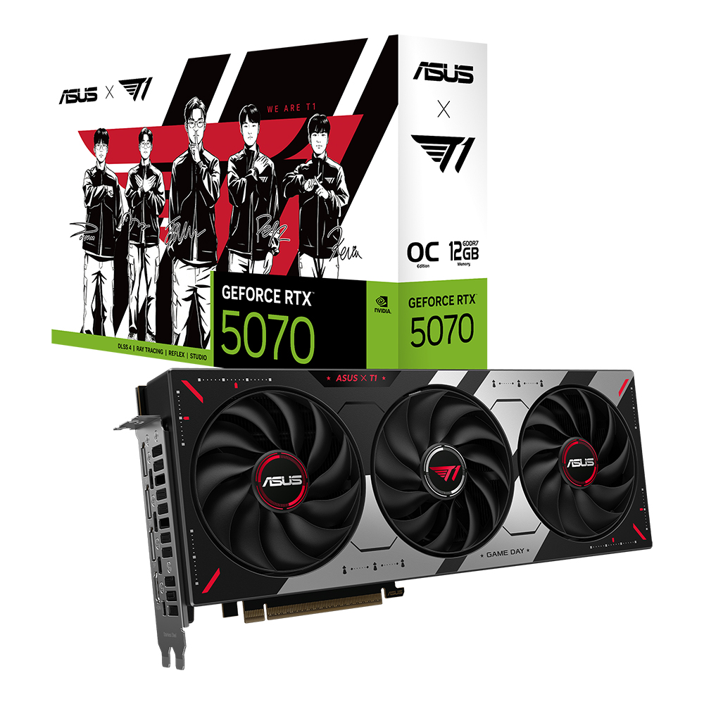 ASUS 포토리뷰1+3만 ASUS T1 지포스 RTX 5070 OC D7 12GB 인텍앤컴퍼니 공인인증점