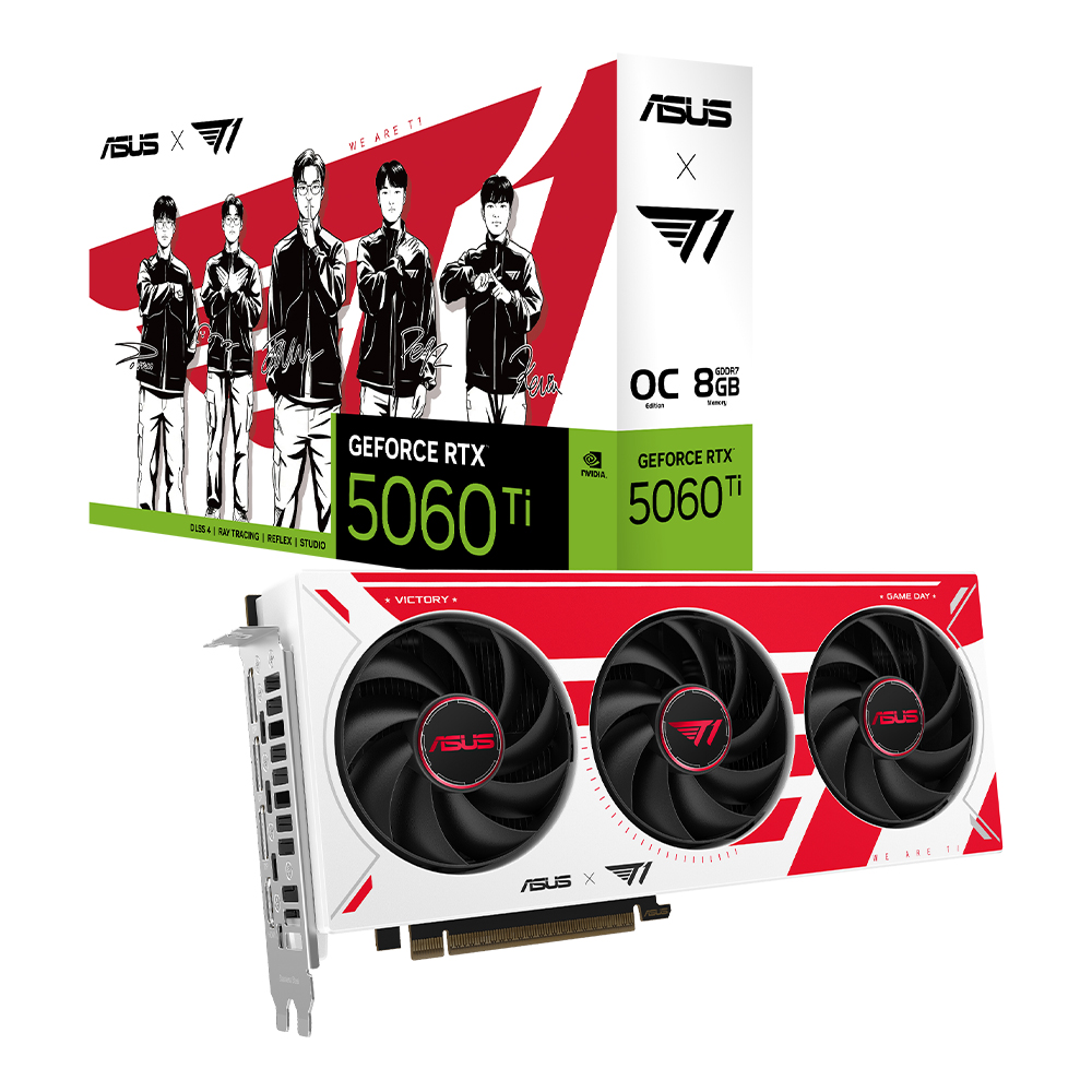 포토리뷰1+3만 ASUS T1 지포스 RTX 5060 TI OC D7 8GB 인텍앤컴퍼니 공인인증점