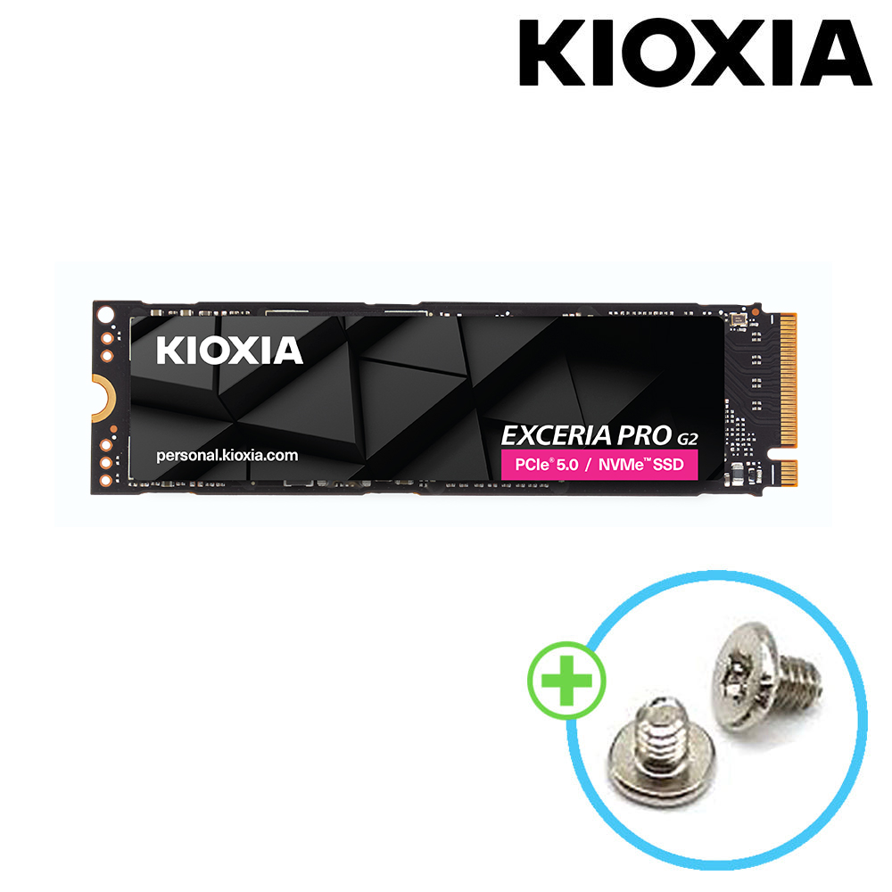키오시아 키오시아 EXCERIA PRO G2 M.2 NVMe SSD PCIe5.0 4TB
