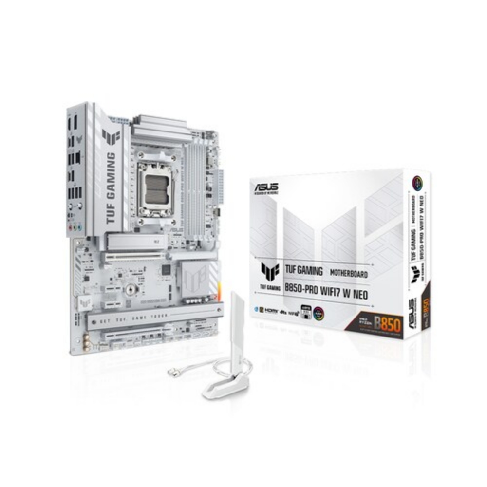 포토리뷰1+2+2만 ASUS TUF Gaming B850-PRO WIFI7 W NEO 인텍앤컴퍼니 공인인증점