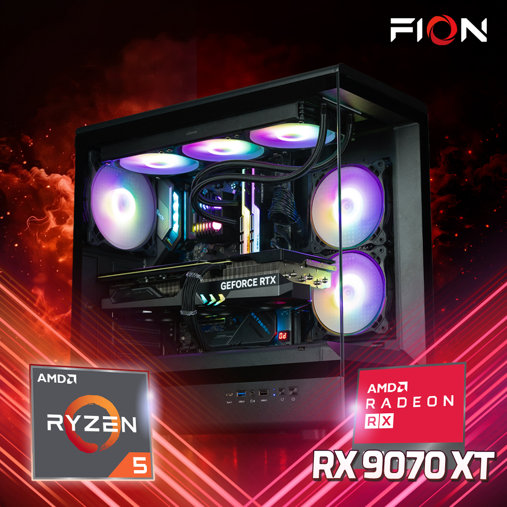 아인스시스템 파이온 라이젠5 7500X3D RX9070XT 32G 1TB 게이밍 조립PC 데스크탑 컴퓨터